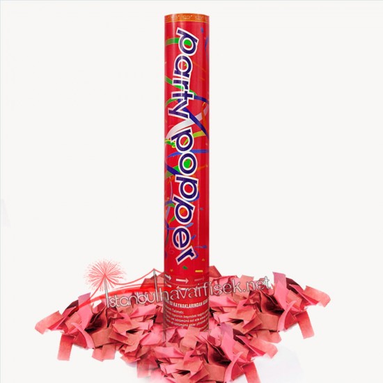 40 Cm Kırmızı Konfeti