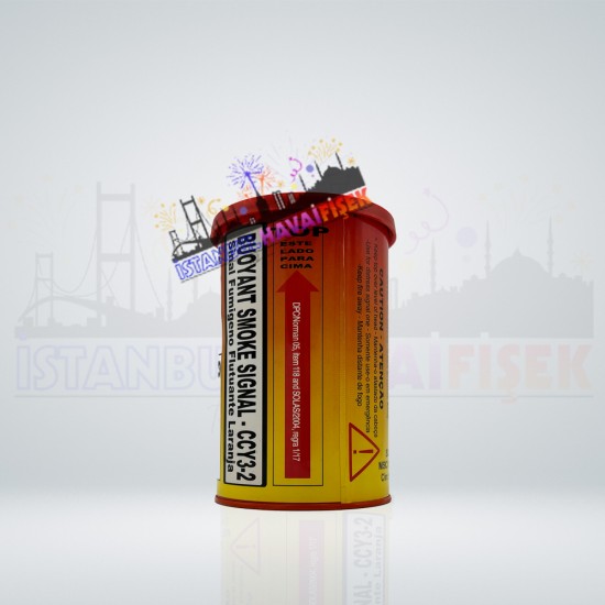 Aşırı Yoğun Teneke Sis Bombası 